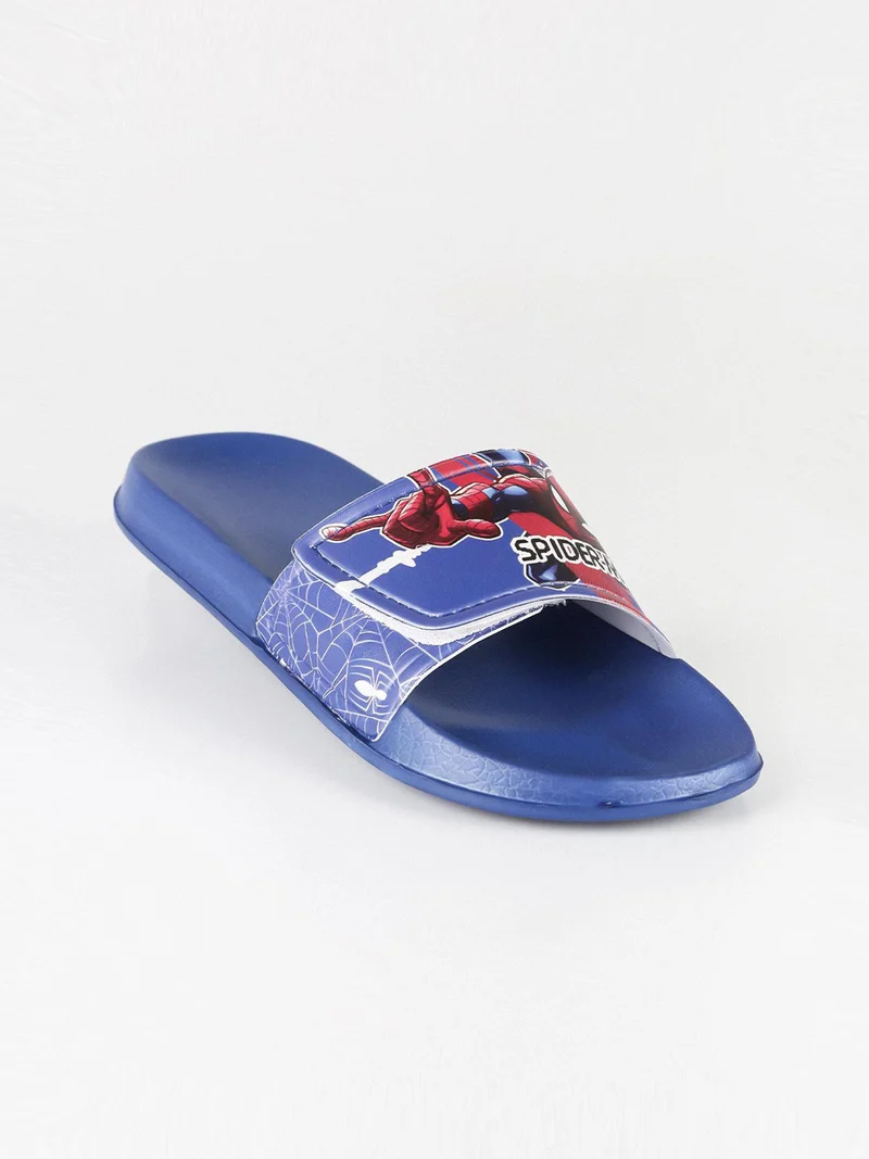 Ciabatte in gomma con strappo - blu scuro