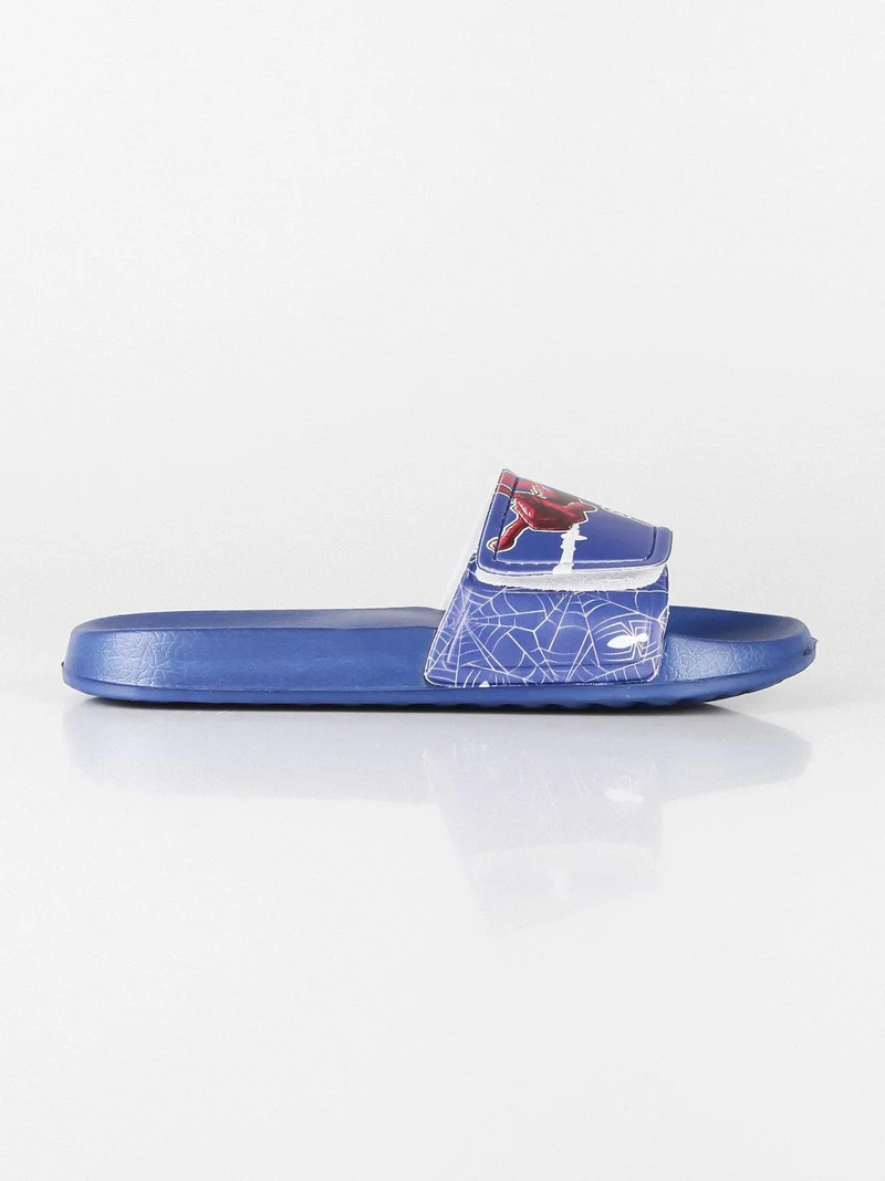 Ciabatte in gomma con strappo - blu scuro
