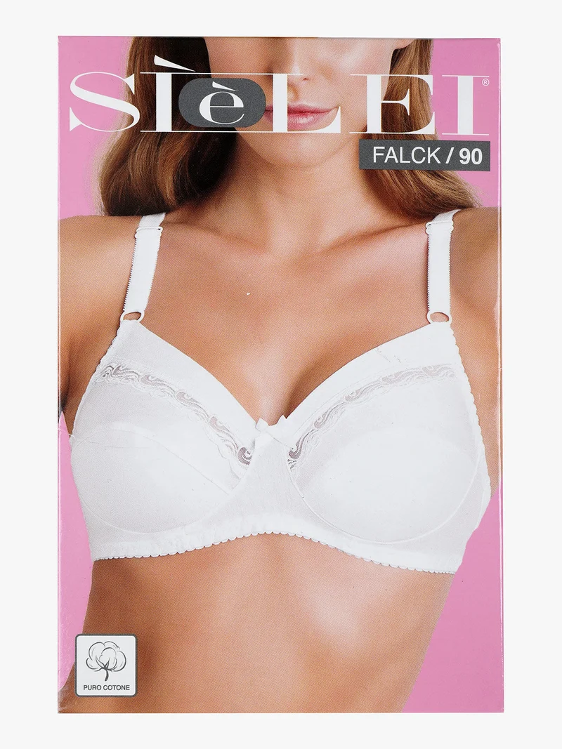 Falk 90 Reggiseno in cotone senza ferretto - nero