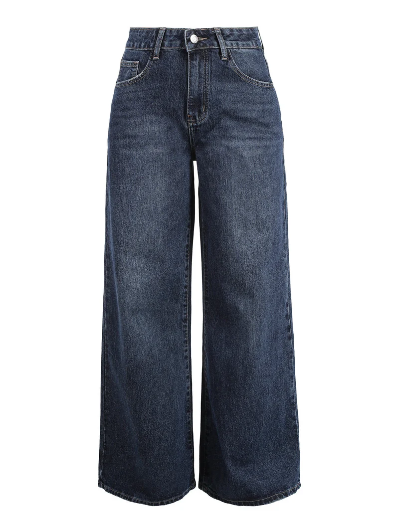 Jeans donna a gamba larga - jeans