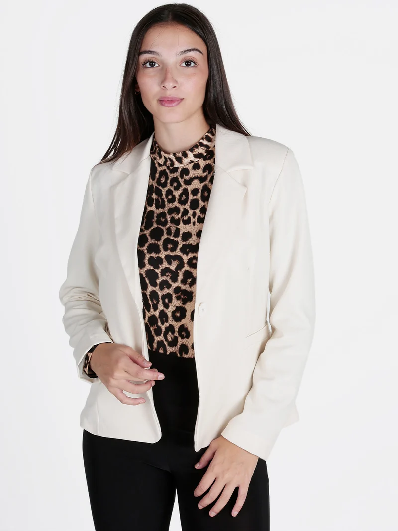 Blazer donna classico - panna