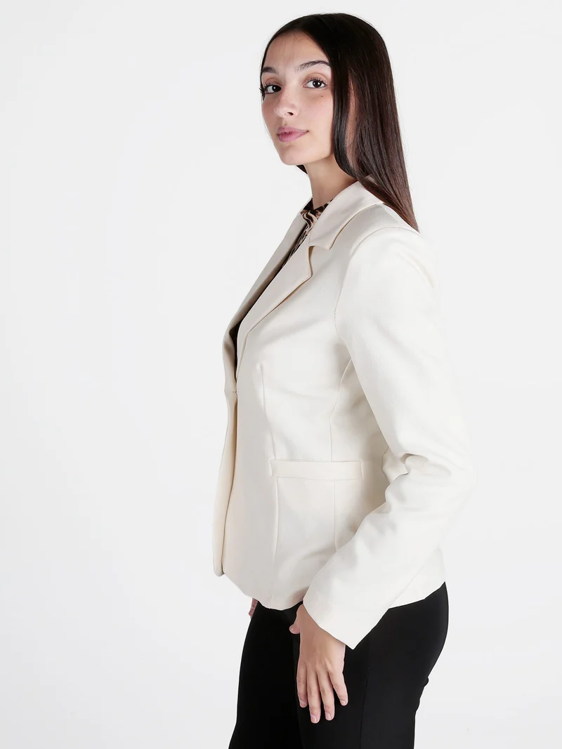 Blazer donna classico - panna