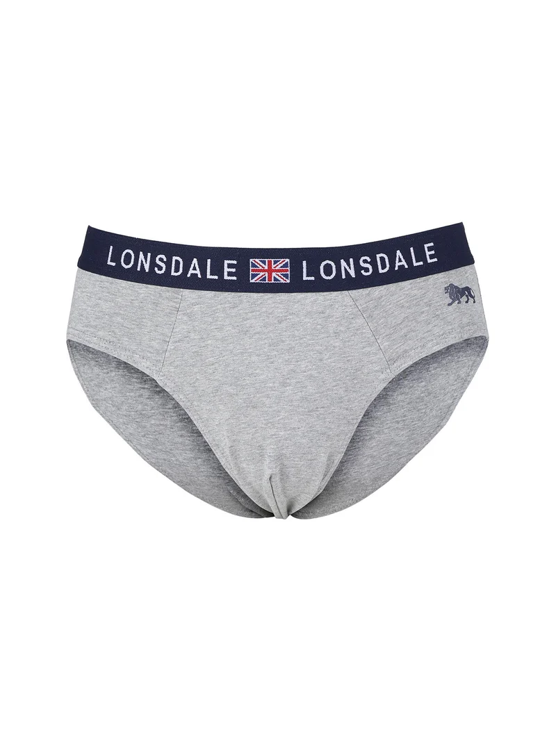 Slip uomo in cotone - grigio