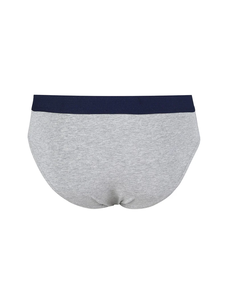 Slip uomo in cotone - grigio