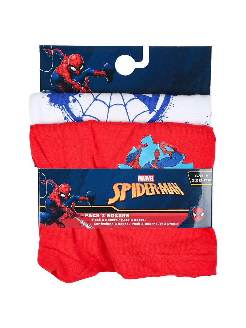 Confezione da 2 boxer da bambino con stampe - rosso