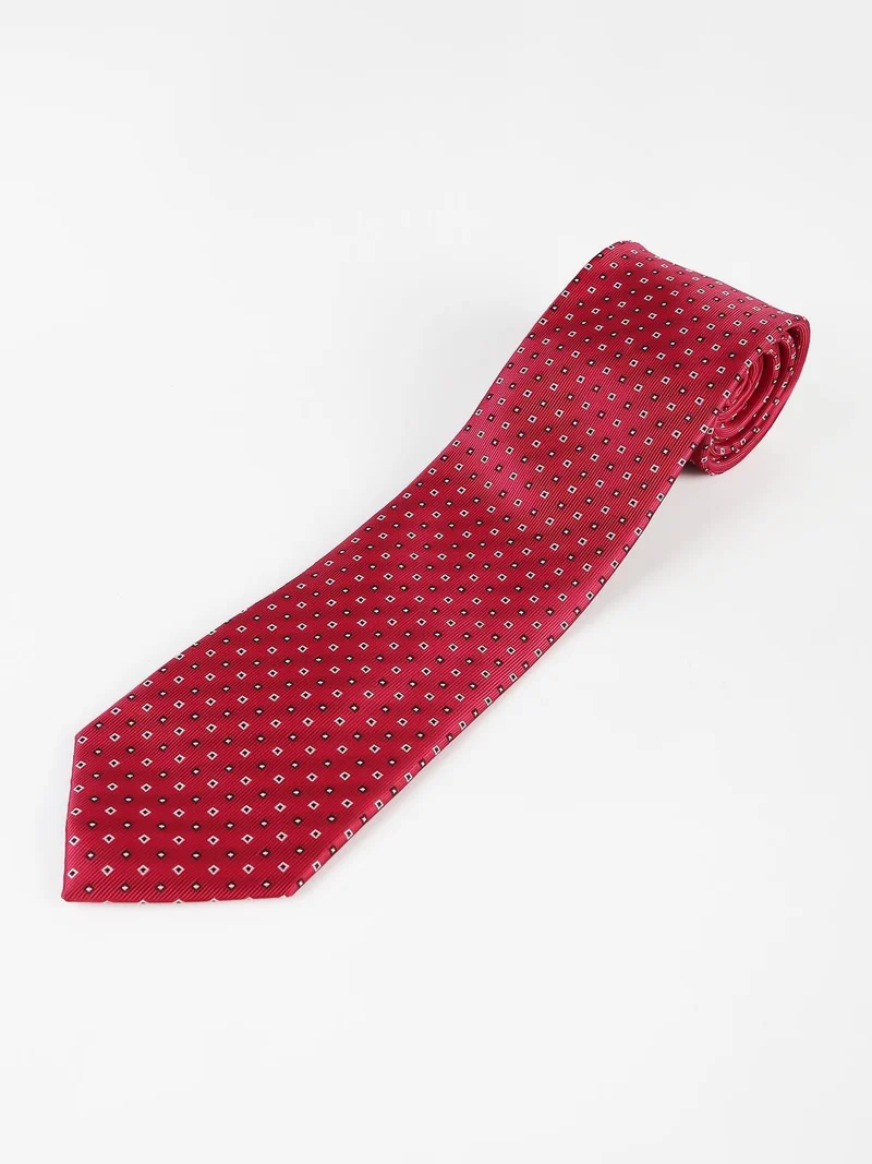 Cravatta classica rossa