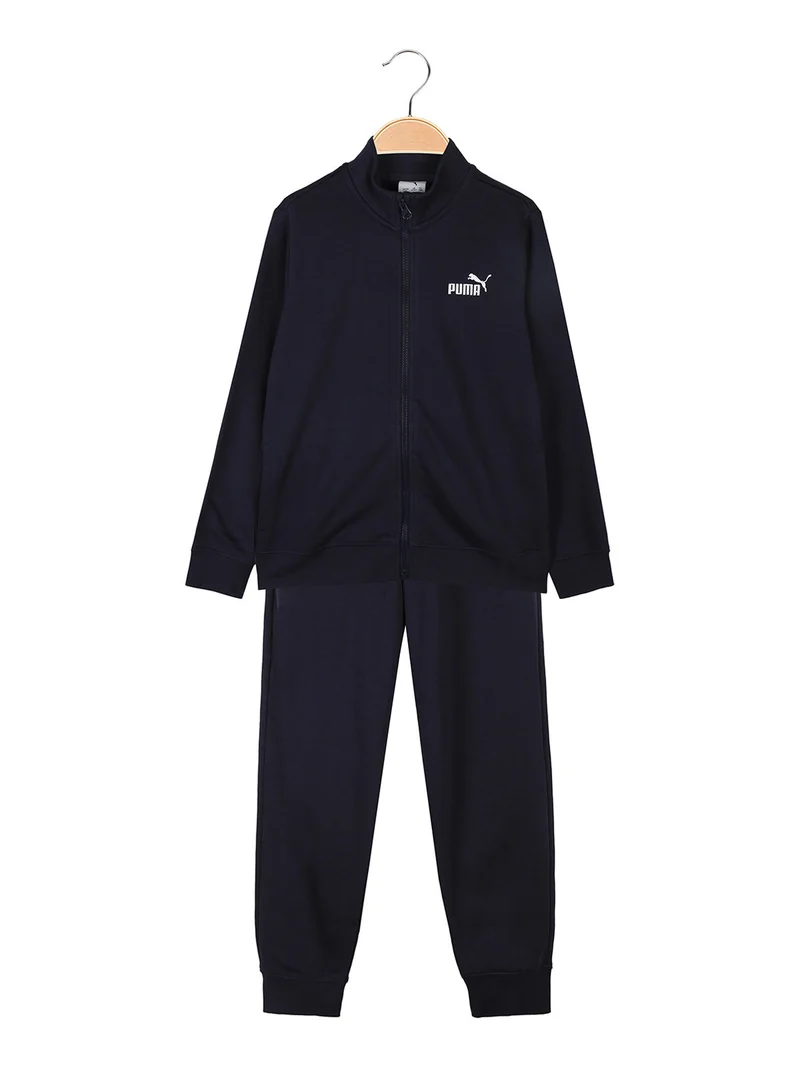 FULL ZIP SWEAT SUIT FL Completo tuta invernale da bambino - blu scuro