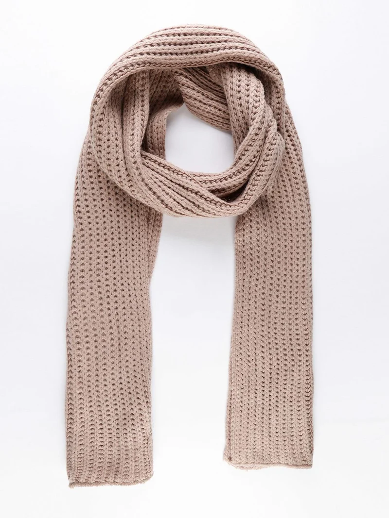 Sciarpa a maglia - beige