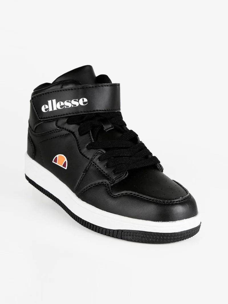 Sneakers alte in ecopelle - nero