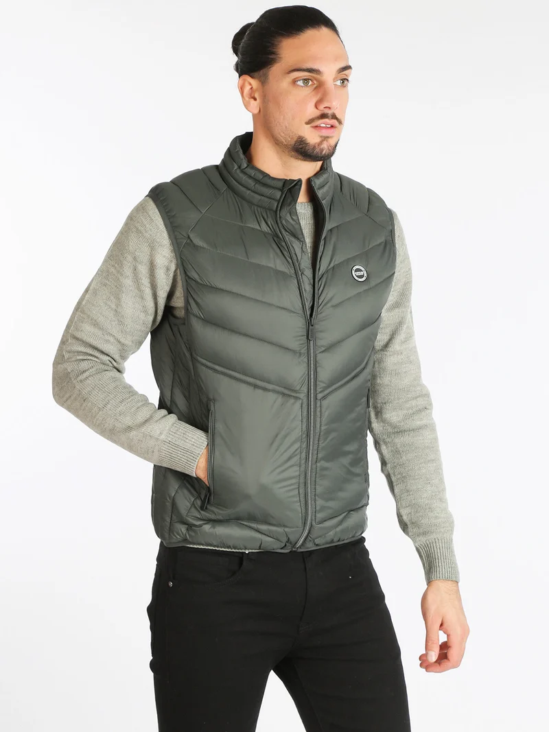 Gilet da uomo imbottito - verde
