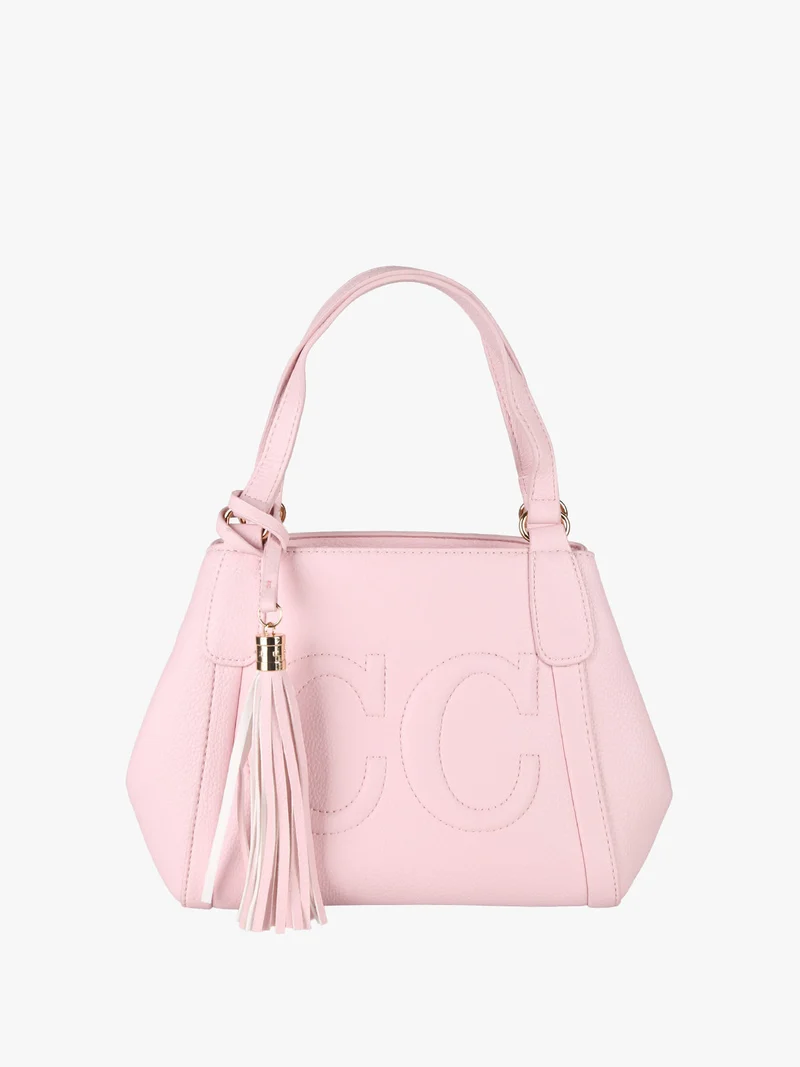 Borsa donna mini tote in ecopelle - rosa