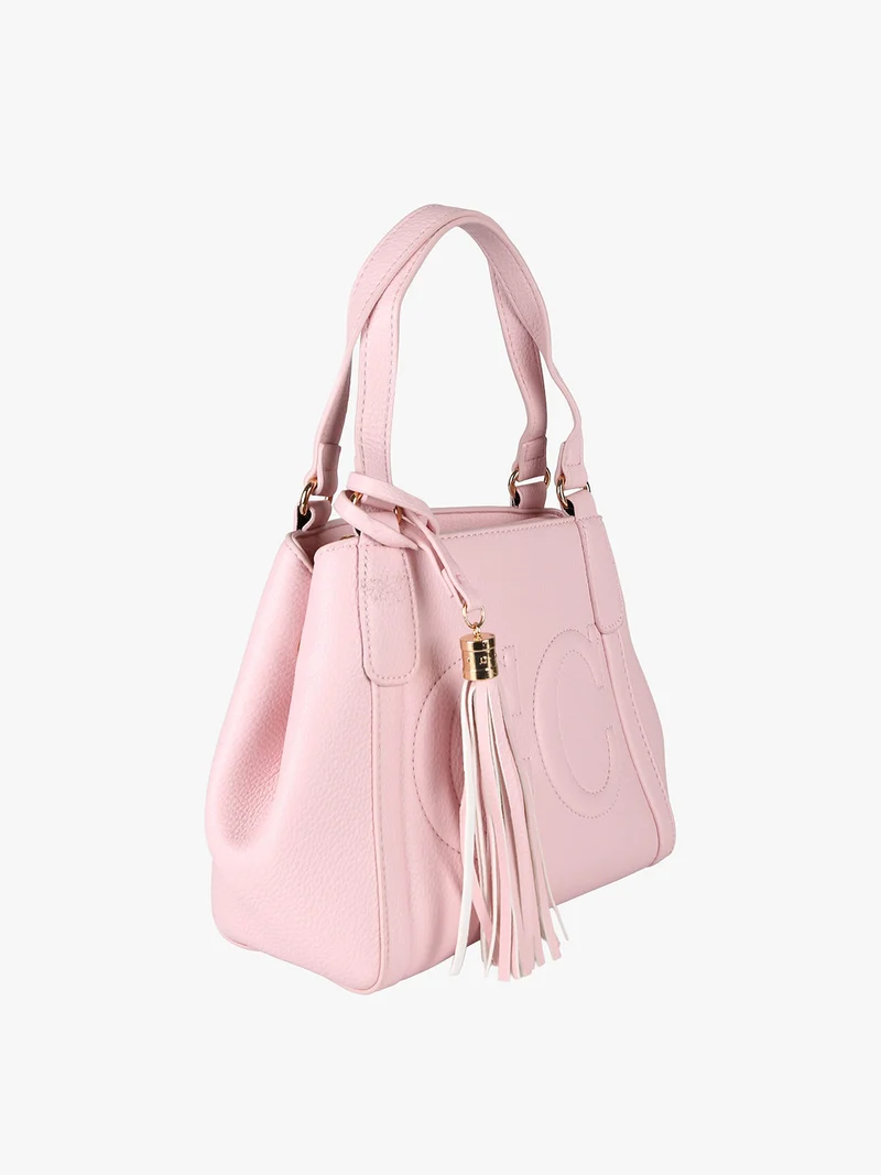 Borsa donna mini tote in ecopelle - rosa
