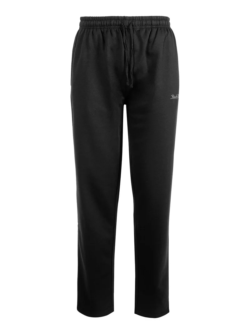 Pantaloni sportivi da uomo in felpa - nero