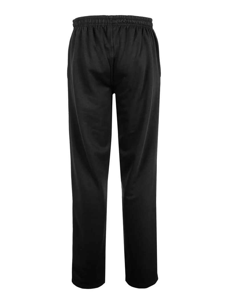 Pantaloni sportivi da uomo in felpa - nero