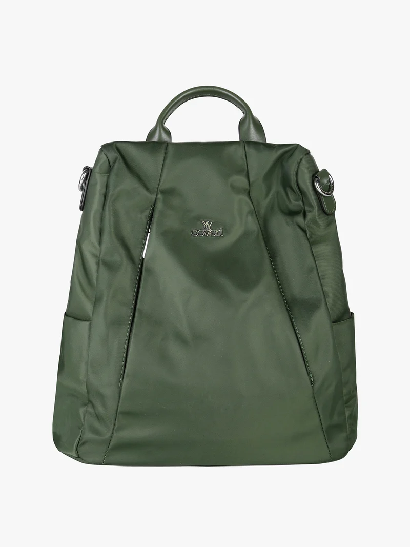 Zainetto donna in nylon - verde