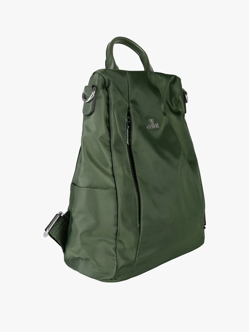 Zainetto donna in nylon - verde