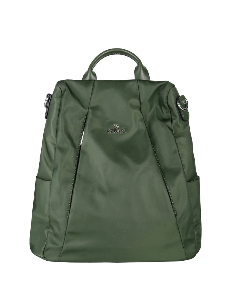 Zainetto donna in nylon - verde