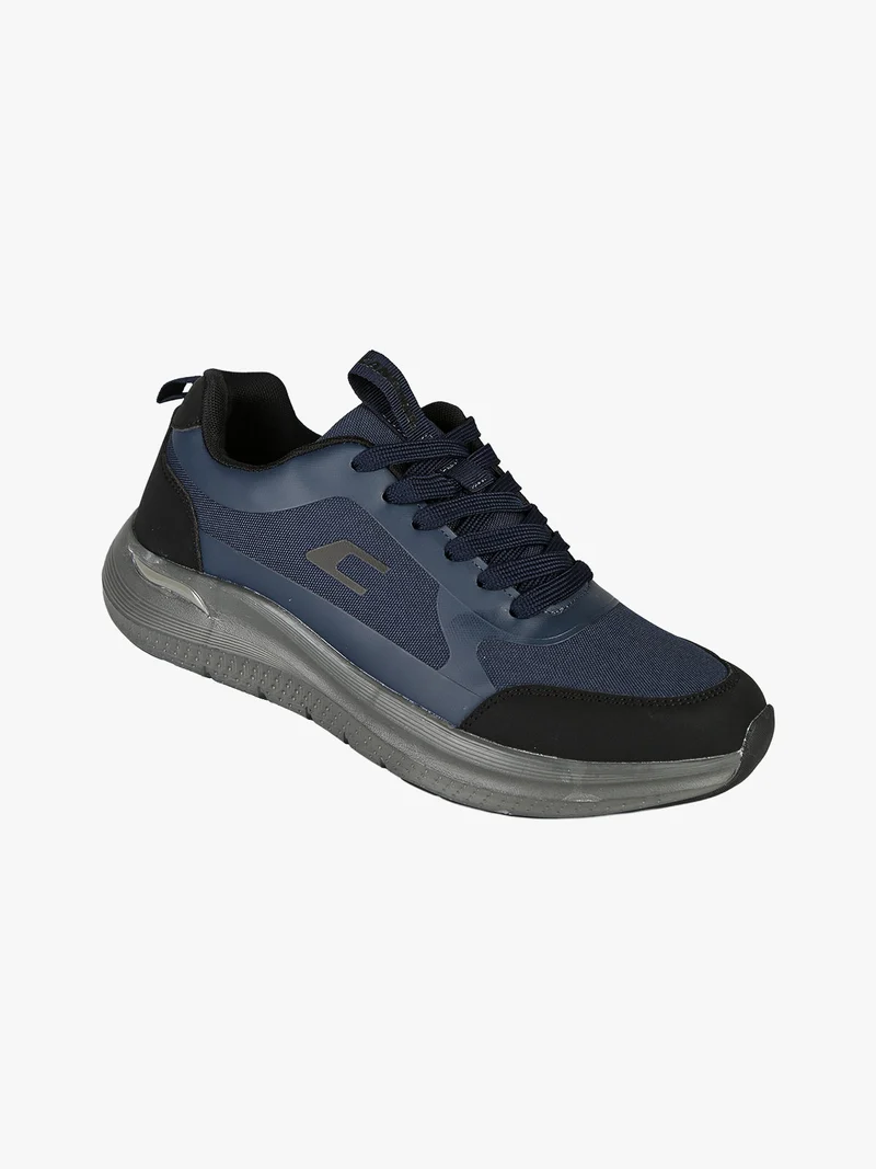 Sneakers da uomo stringate - blu scuro