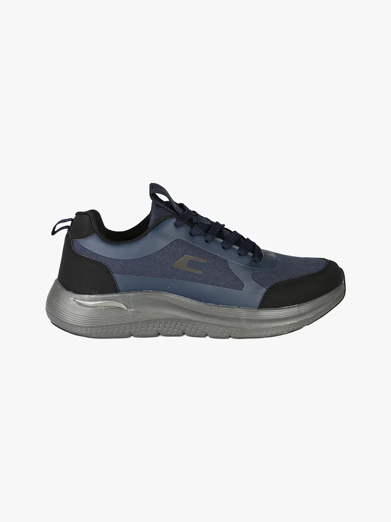 Sneakers da uomo stringate - blu scuro