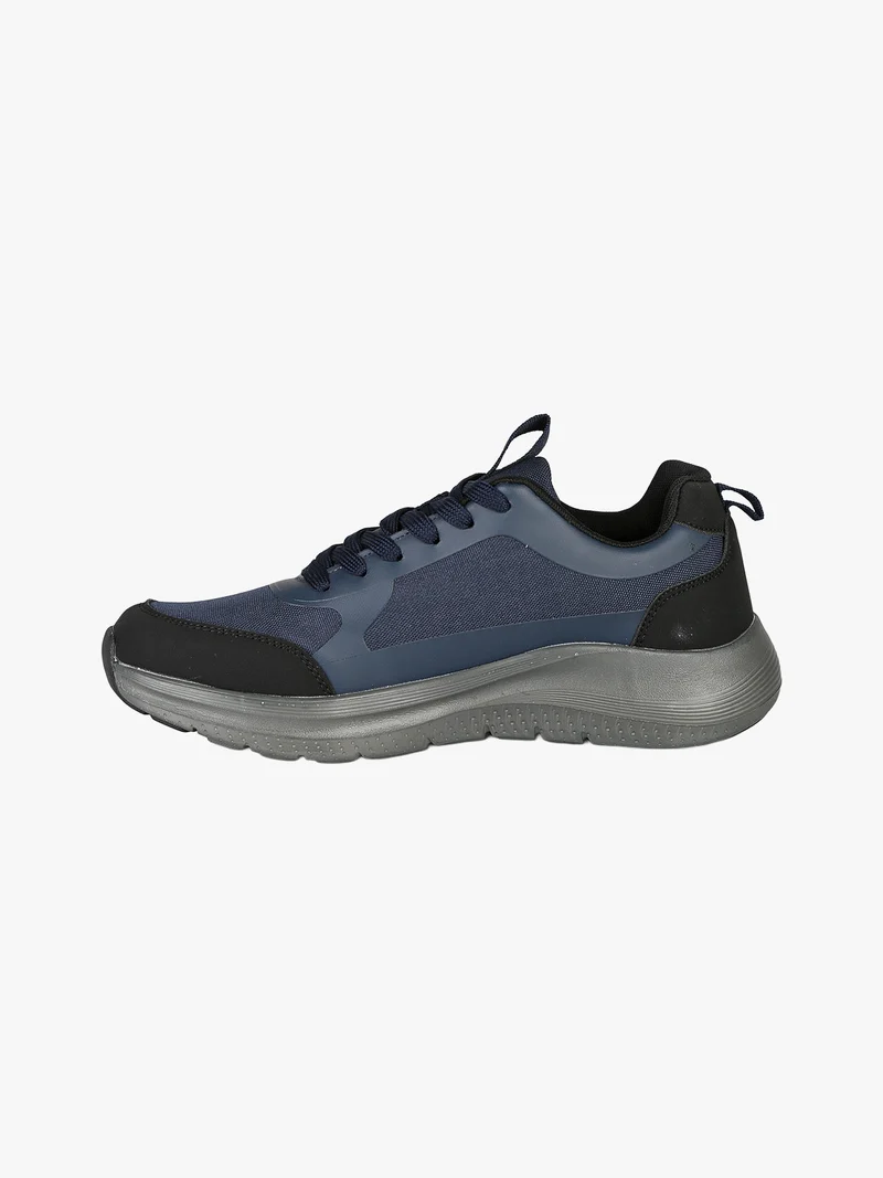 Sneakers da uomo stringate - blu scuro