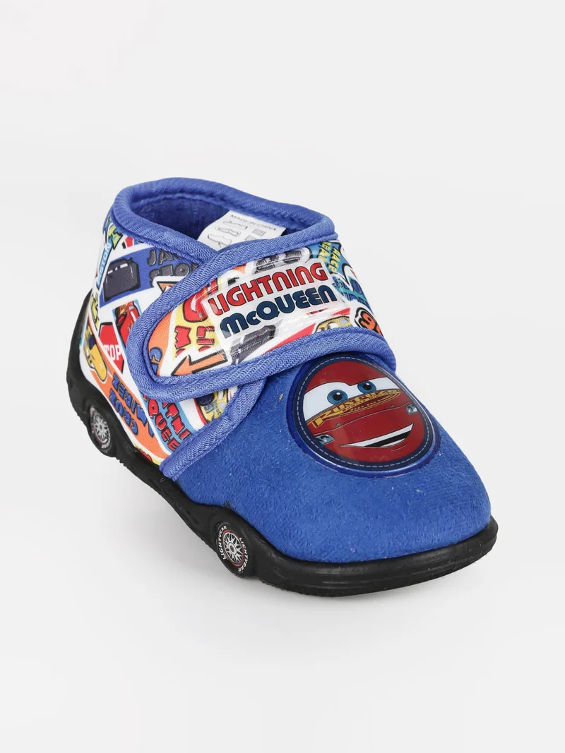 Cars pantofole alte da bambino - blu