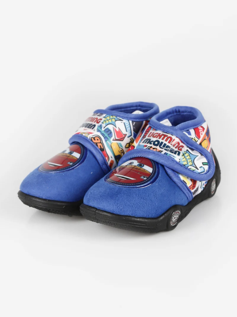 Cars pantofole alte da bambino - blu