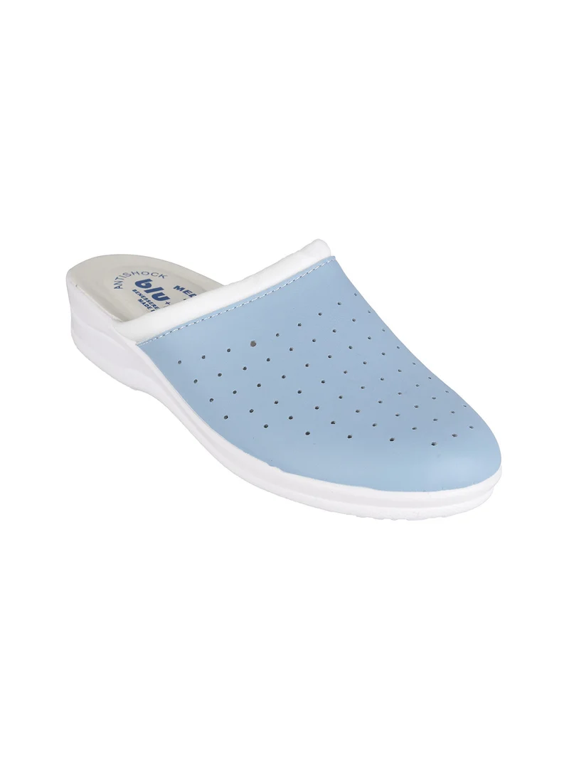 Ciabatte sanitarie da donna - celeste