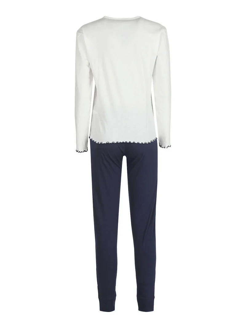 Lonsdale Pigiama lungo da donna in cotone