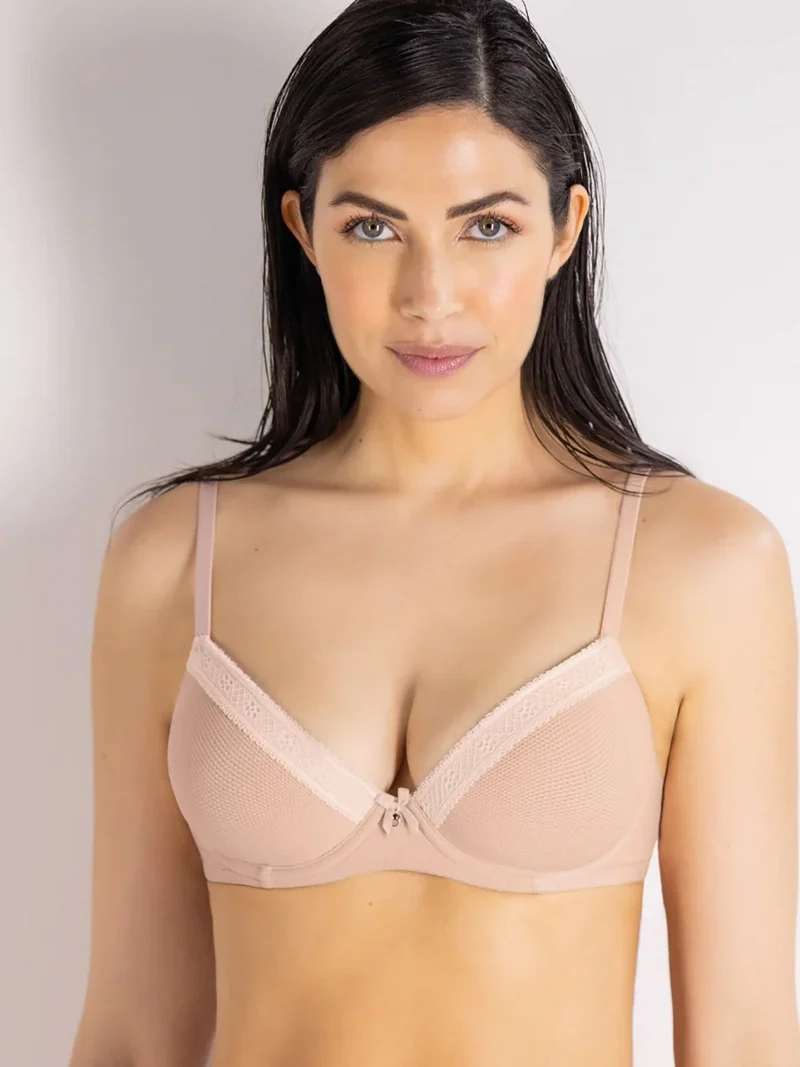 DARLING Reggiseno con coppe imbottite e ferretto COPPA B - cipria
