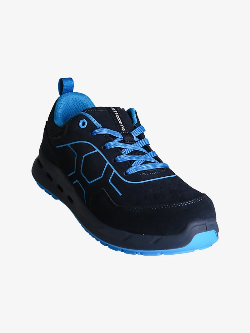 Scarpe da lavoro uomo in pelle - blu