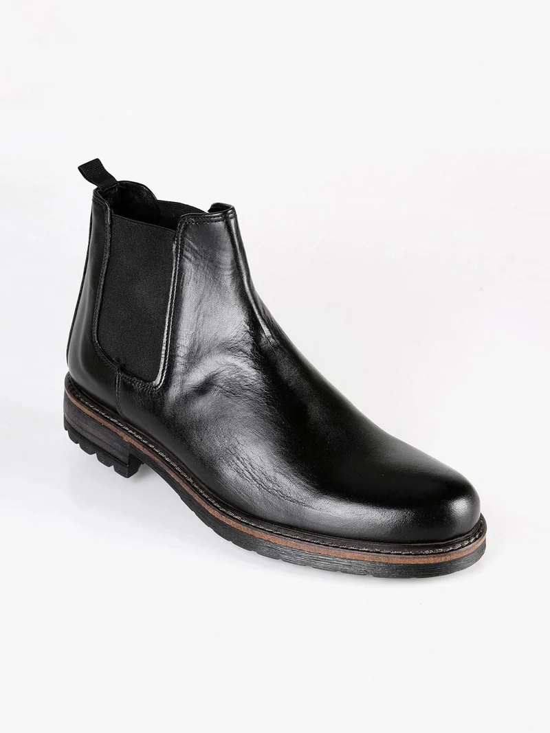Stivaletti chelsea in pelle nero