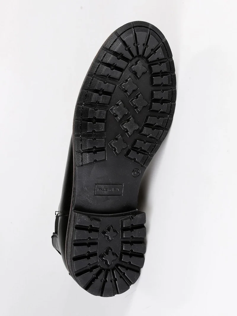 Stivaletti chelsea in pelle nero