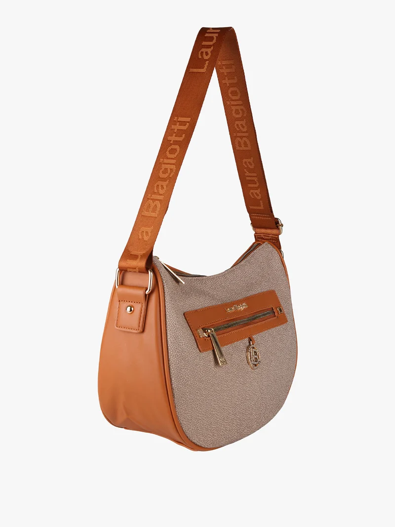 Borsa a tracolla da donna - cuoio