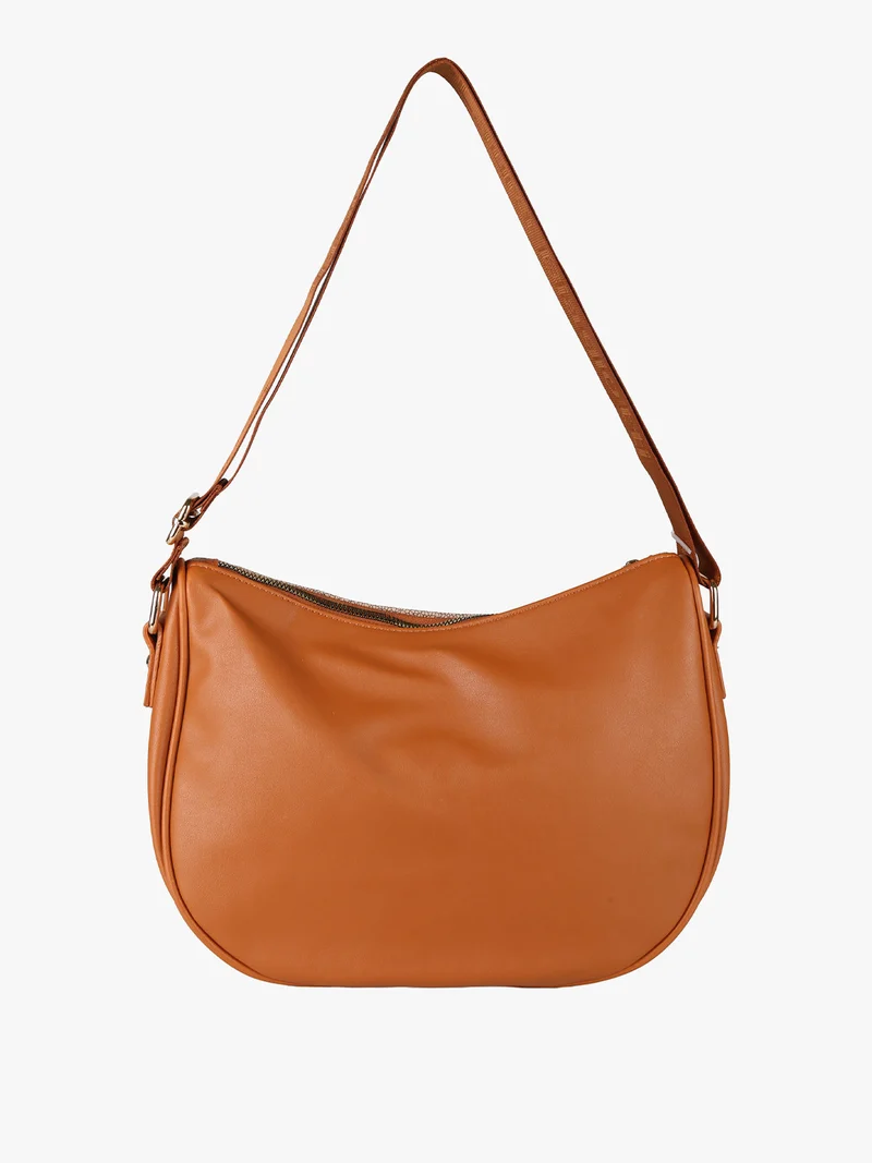 Borsa a tracolla da donna - cuoio