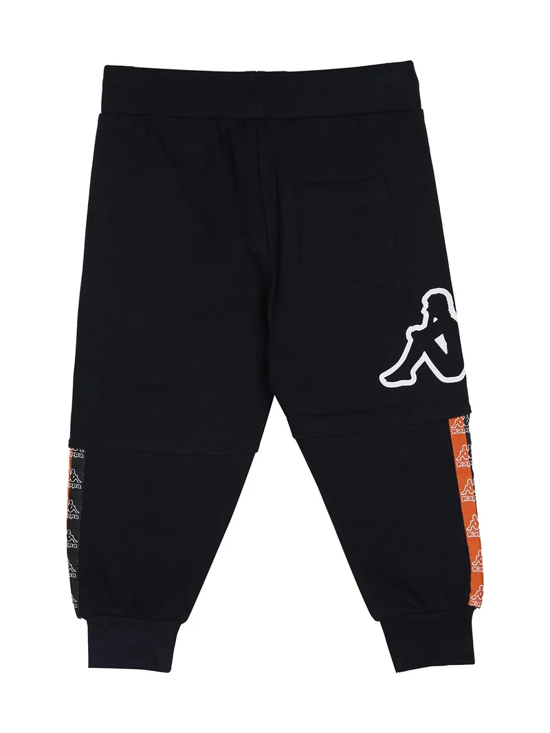 Completo tuta 2 pezzi da neonato full zip in cotone - arancione