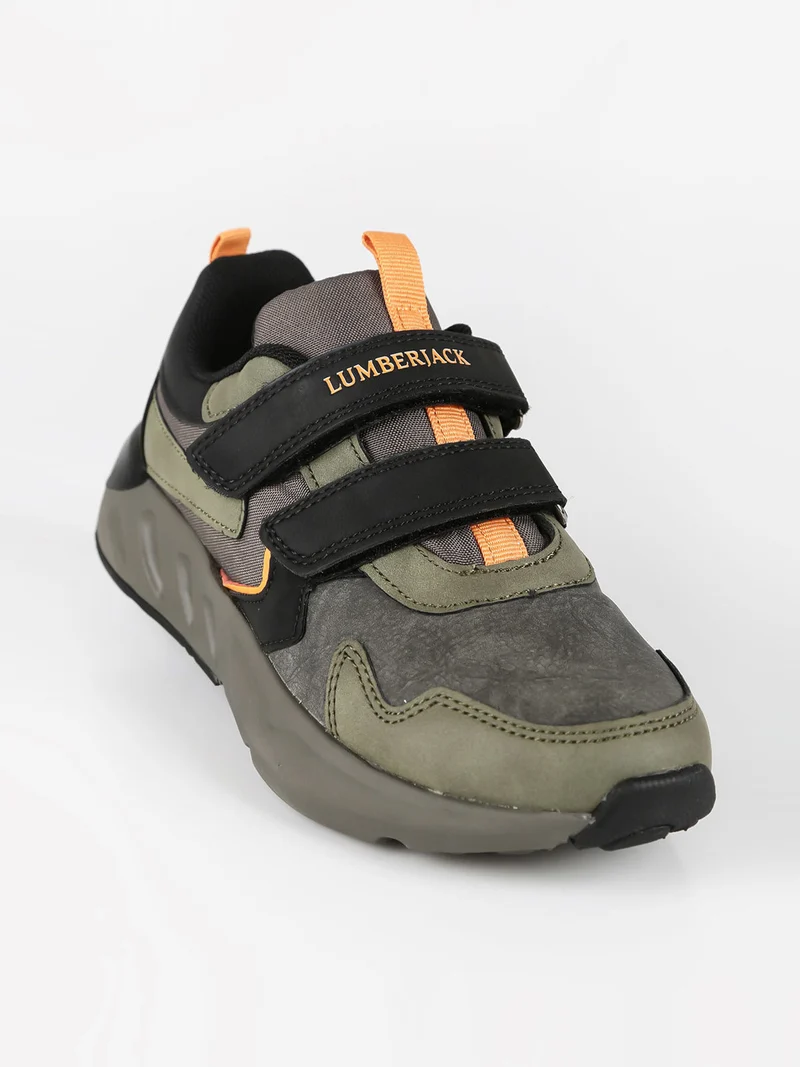 BUBU Sneakers sportive da bambino con strappi - grigio scuro