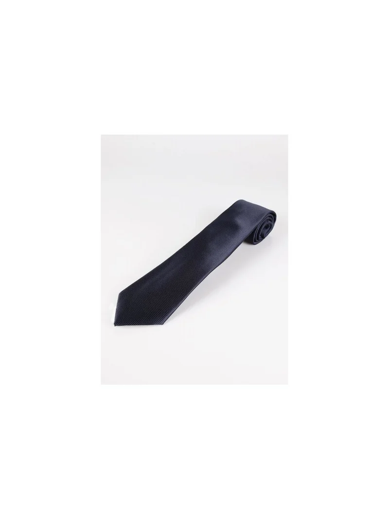 Cravatta classica da uomo - blu scuro