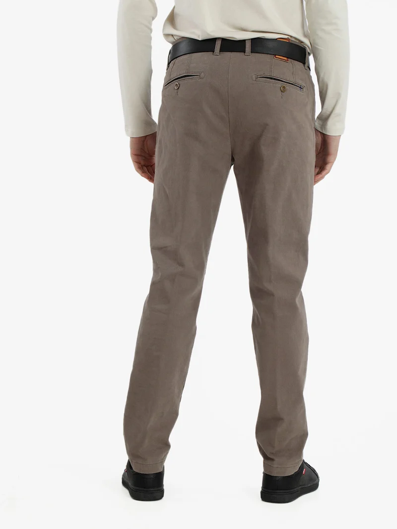Pantaloni da uomo comfort fit - fango
