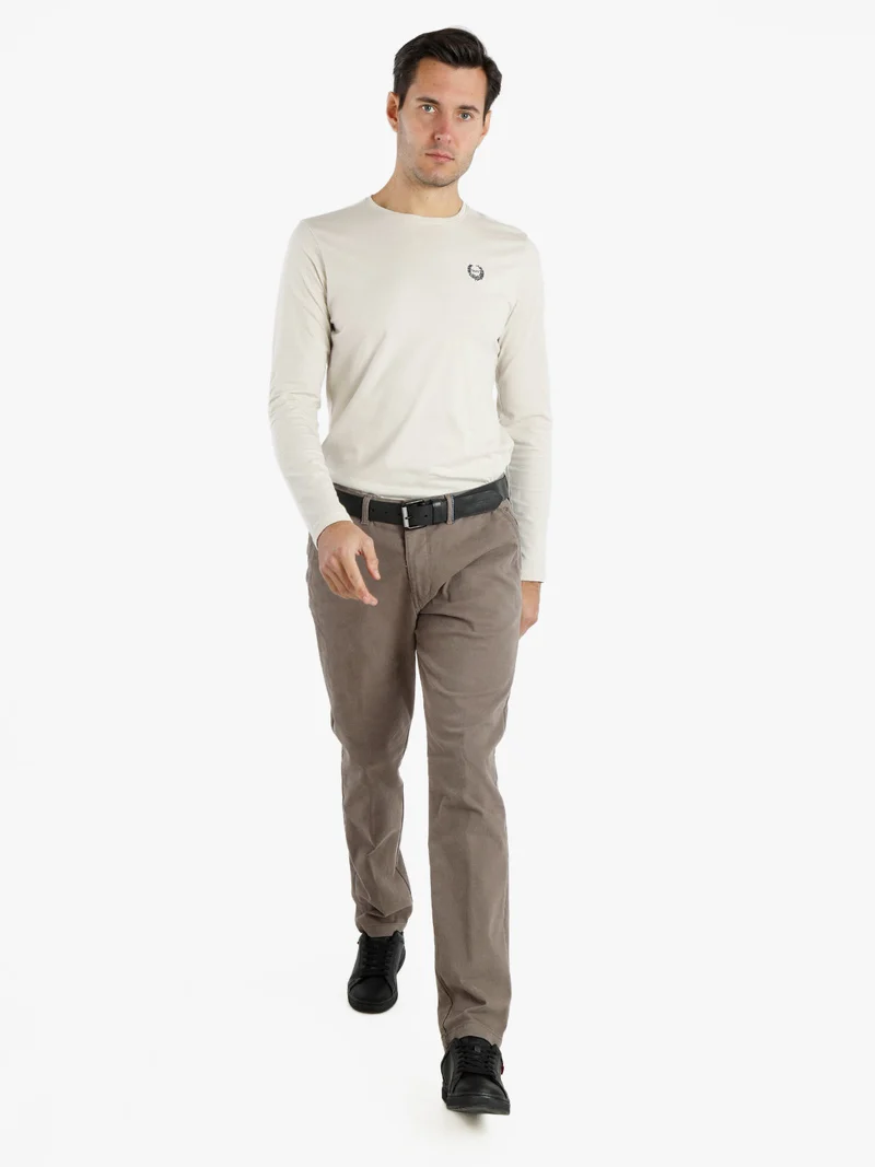 Pantaloni da uomo comfort fit - fango