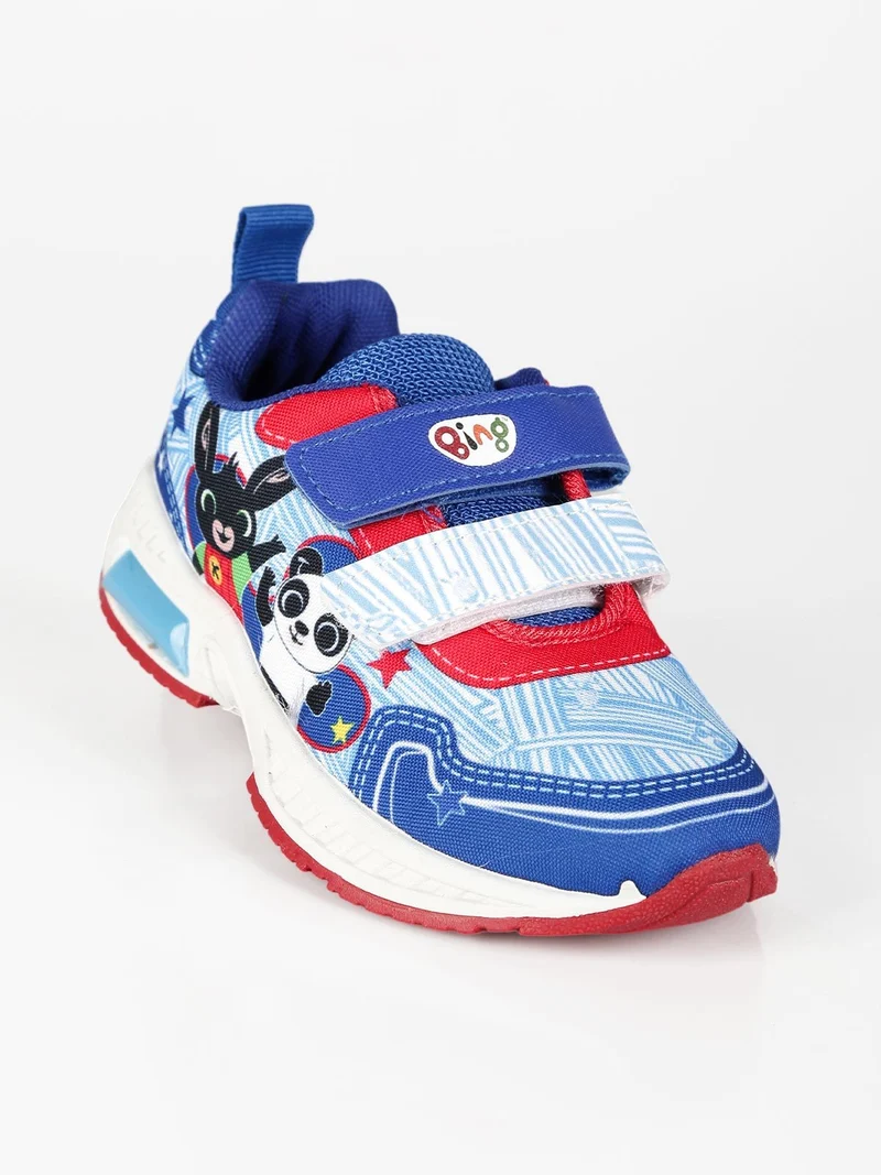 Scarpe da bimbo con strappi e luci - blu