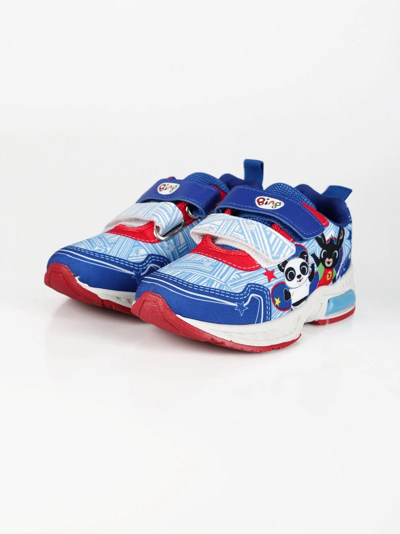Scarpe da bimbo con strappi e luci - blu