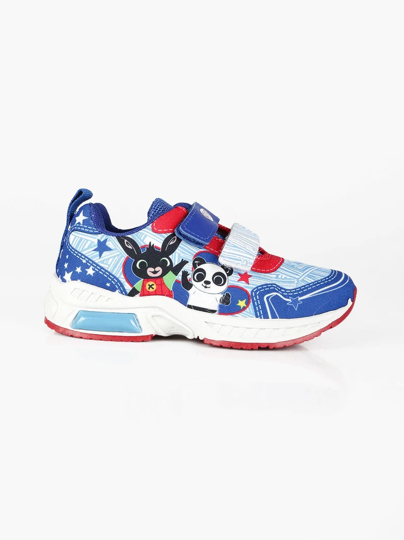 Scarpe da bimbo con strappi e luci - blu