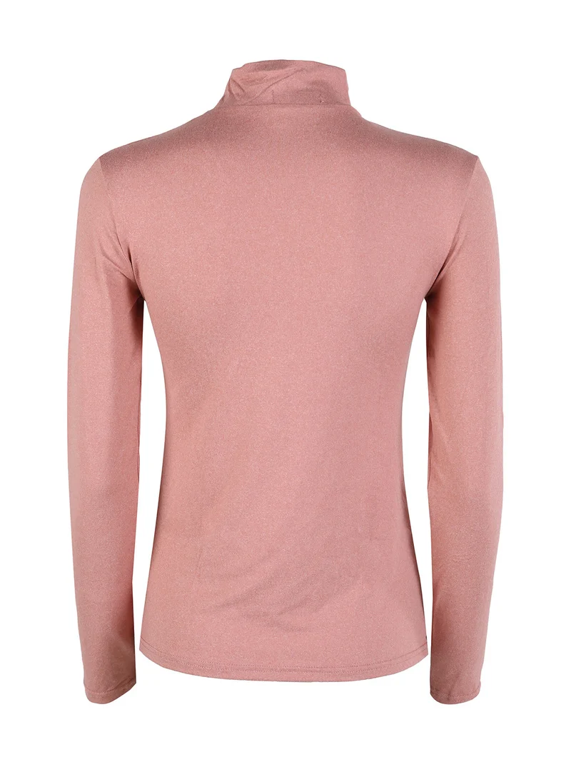 Maglia donna termo light a lupetto - rosa