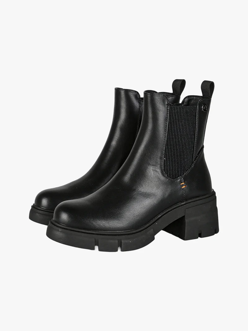Stivaletti donna chunky - nero
