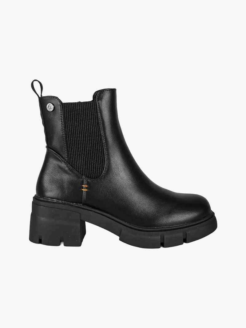 Stivaletti donna chunky - nero