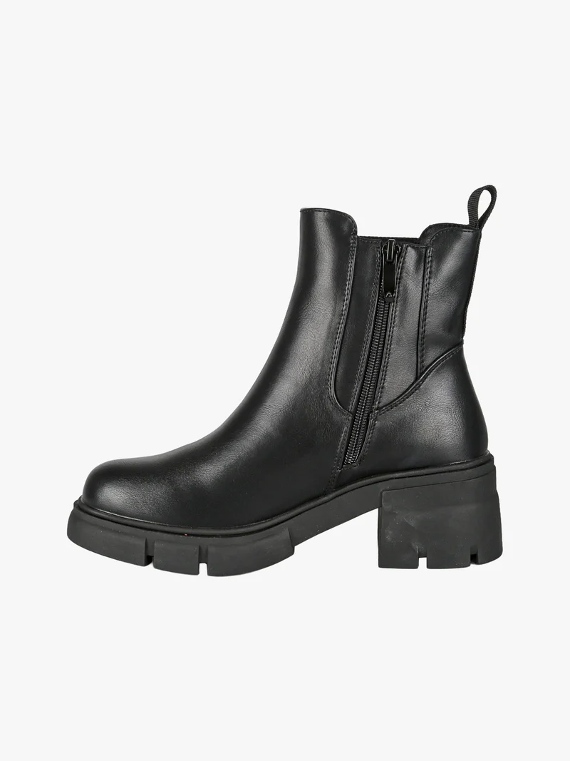 Stivaletti donna chunky - nero
