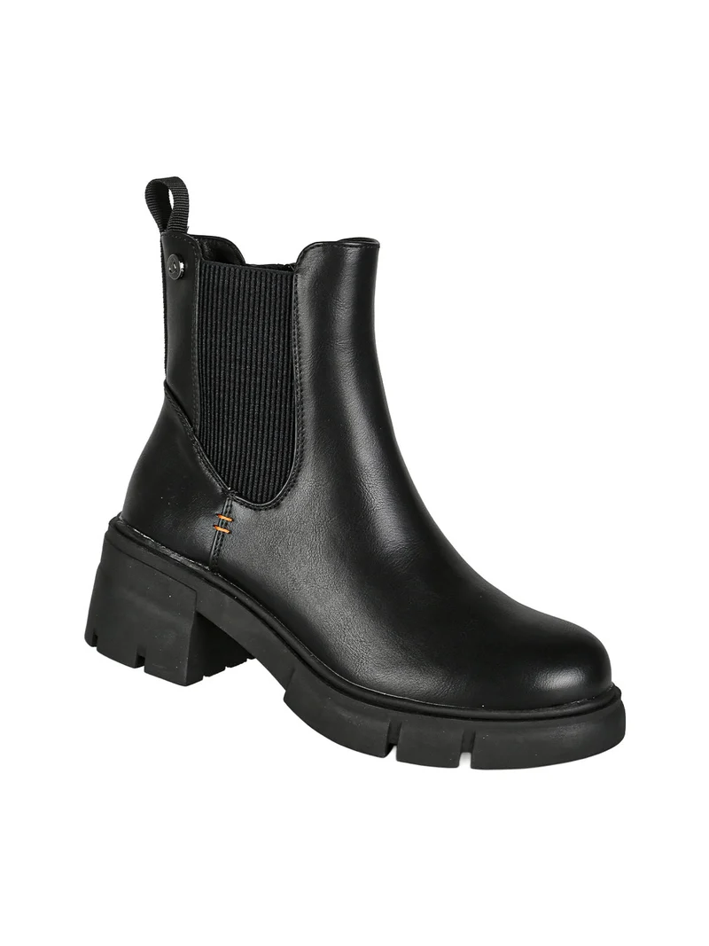 Stivaletti donna chunky - nero