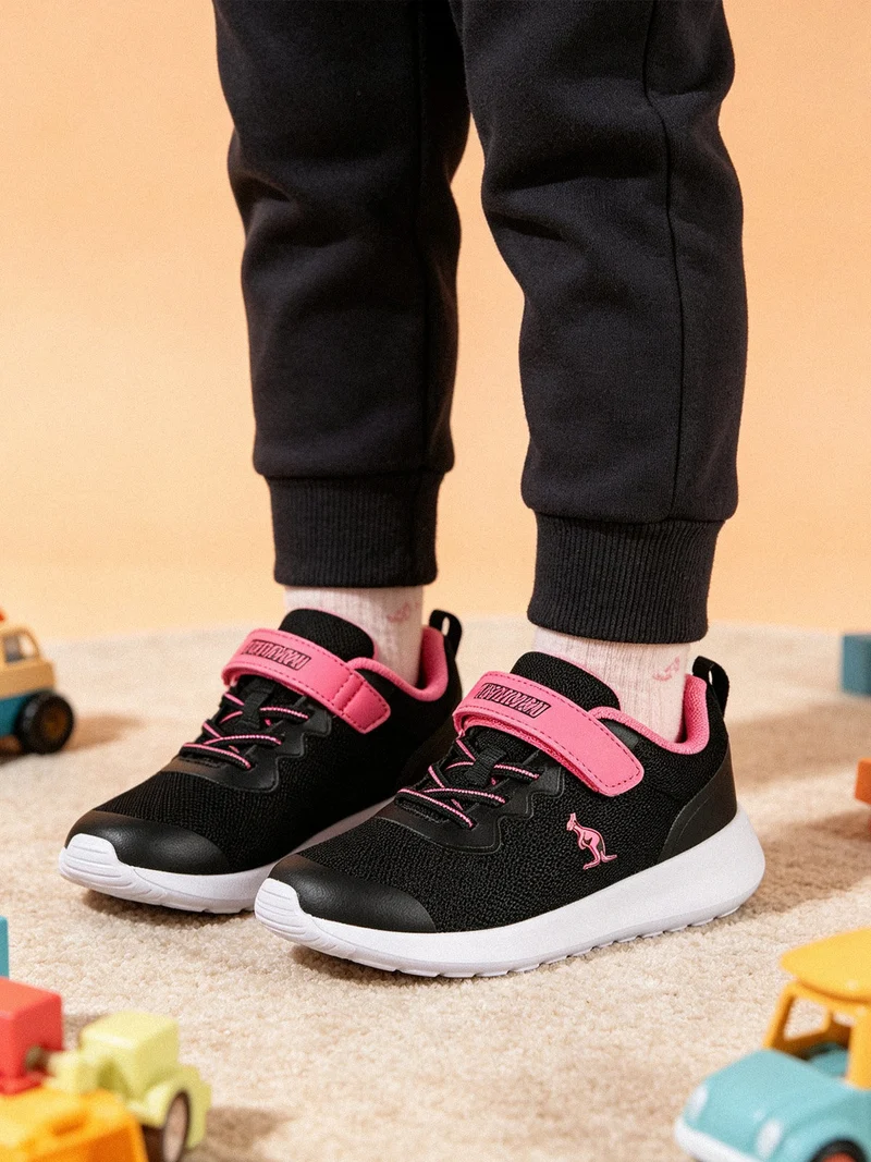 FLAME Sneakers da ragazza con strappo - nero