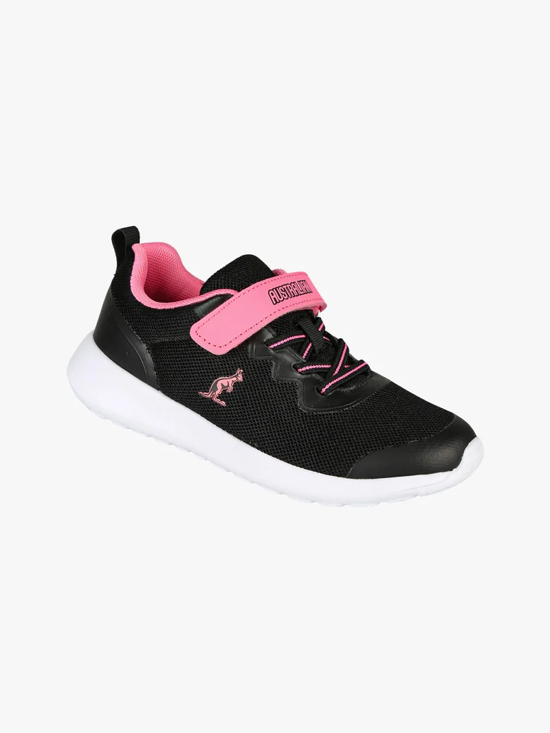 FLAME Sneakers da ragazza con strappo - nero