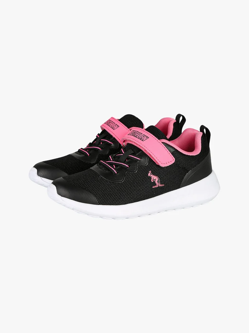 FLAME Sneakers da ragazza con strappo - nero